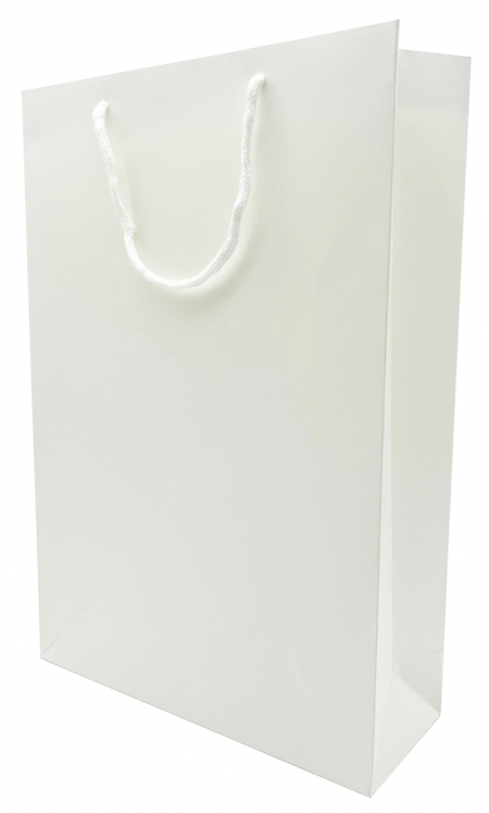 백색 코팅 종이 쇼핑백 T2호 280 X 100 X 420mm #2