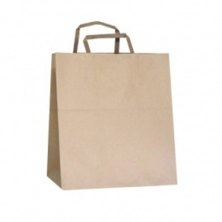 자동 크라프트 도시락 쇼핑백 (소, 중, 대) #2