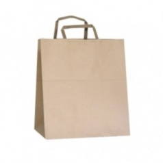 자동 크라프트 도시락 쇼핑백 (소, 중, 대)