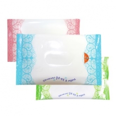 무지 구름 3색 매직 물티슈 // 인쇄 없음