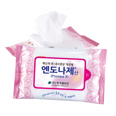 구름 핑크 10매 매직 물티슈 CL10- 02 #2