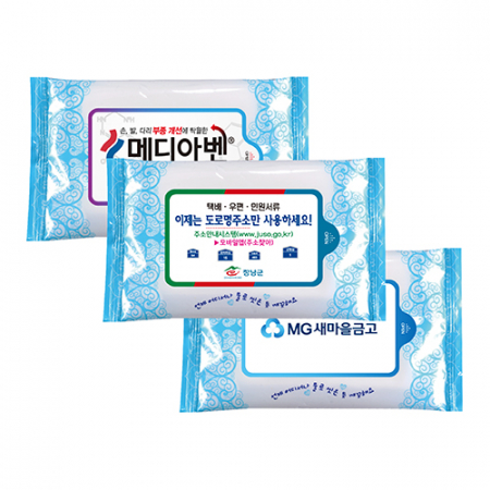 뉴행복 구름 블루 10매 매직 물티슈 #3