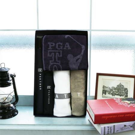 PGA 2단 , 3단 무지 우산 + 죽사 바스타올 + 130g 타올 2P #2