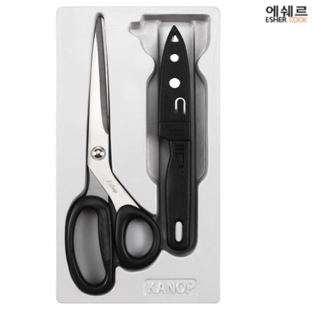 에쉐르 고급주방가위 + 과도 2P세트 #2