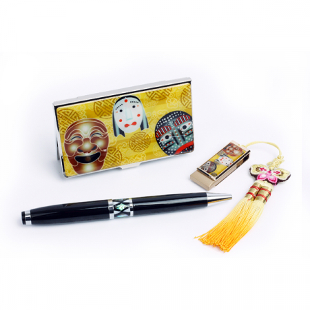 아름누리 전통탈3종무늬 USB 3종세트 #2