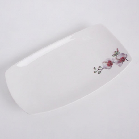 호접란 생선접시 1p #3