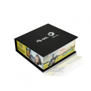 고급 양장 측면 컬러 전사 점착메모지