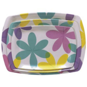 코스모스 쟁반, 멜라민 쟁반 3P 세트