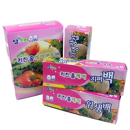 탑크린 키친 홈케어 세트 (팩, 장갑, 지퍼) #2