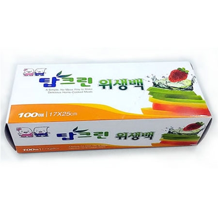 위생팩 탑크린 위생팩 미니100매 #2