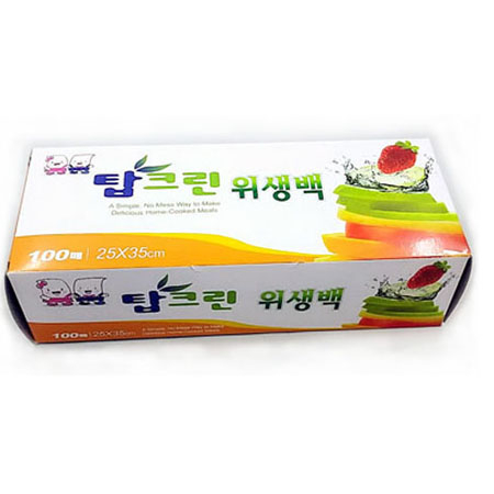 위생팩 탑크린 위생팩 중 100매 #2