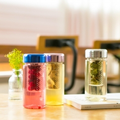 [티썸] 마이보틀 메탈캡 그린티 트라이탄 보틀 350ml