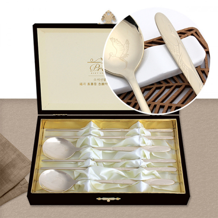 선학 티타늄수저 2벌 1219-B #2