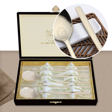 더블체크 티타늄수저 2벌 1217-B #2