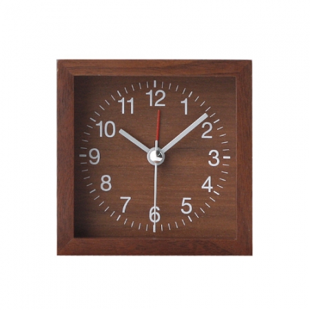 월넛 탁상시계 알람 JW-1503 SJ #2