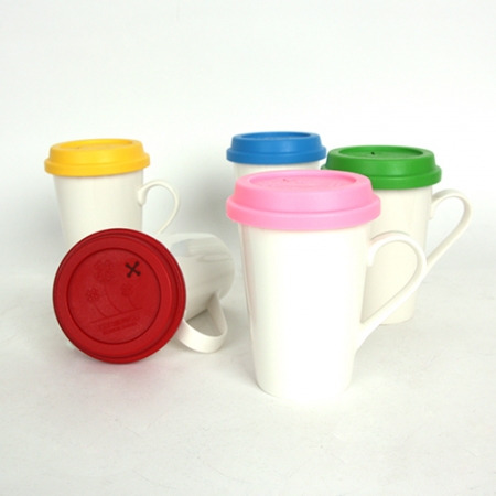 모던 롱 화이트 칼라 뚜껑머그 #2