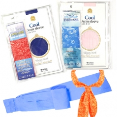 쿨쿨 세트 (국산 무봉제 쿨토시 + 아이스 쿨 스카프) 세트