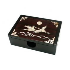 자개 명함함 상감 월학 명함함