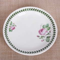 키친필 장미 원형 접시1p(8인치) // 국산