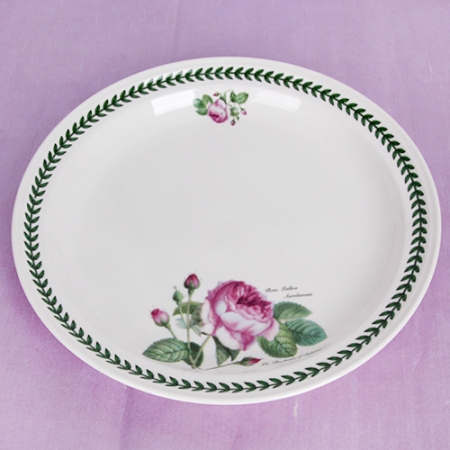 키친필 장미 원형 접시 1p(10인치) //국산 #2