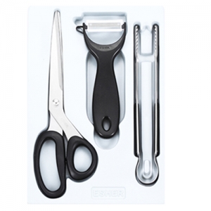 에쉐르 고급주방가위 + 프레쉬 야채칼 + 집게 3종세트