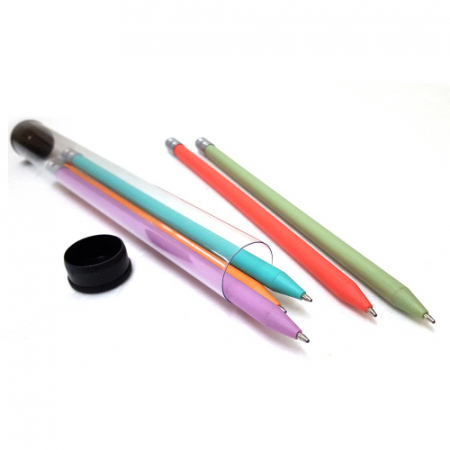 롱 노크 볼펜 3P 세트 #5