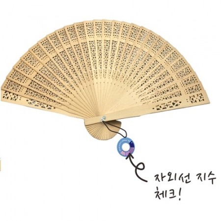시트로넬라 향기 접는부채 전통부채 #2