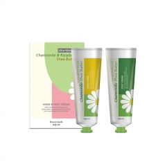 과일나라 캐모마일 쉐어버터 풋크림+ 핸드크림 세트