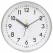 원형 실버 탁상시계