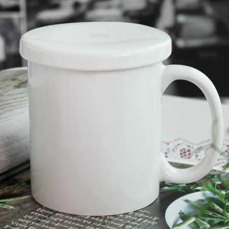 르네 화이트 뚜껑머그 #3