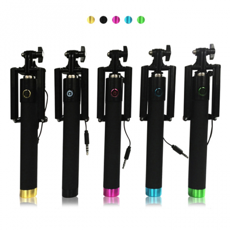 블랙 유선 셀카봉 #2