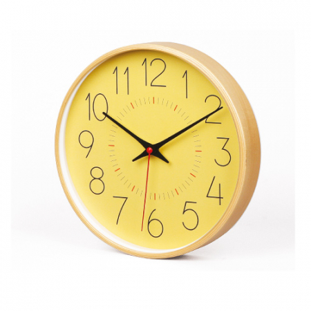 자작나무 프레임 벽시계 _ 인쇄가능 #3