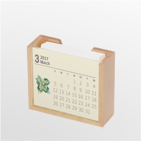 (SJ) 원목 카렌다 메모함 WIN- 003 C #2