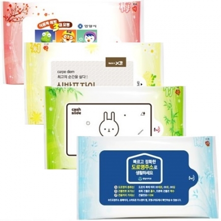 드림 물티슈 - 사군자 (10매) #2