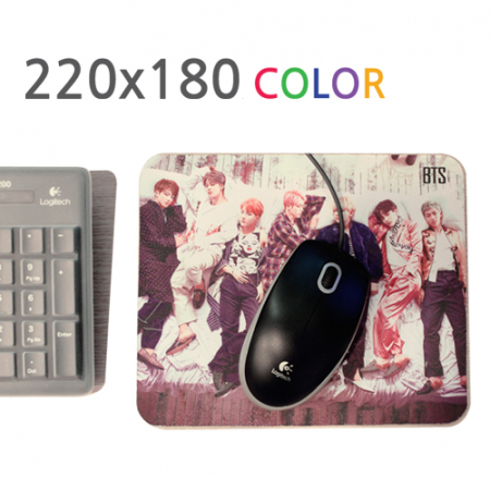 우레탄 칼라천 마우스패드 220x180 #3