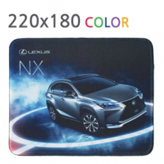 우레탄 칼라천 마우스패드 220x180