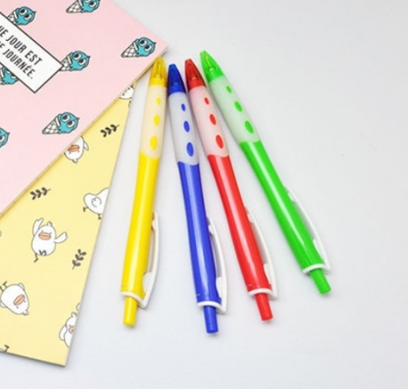 점박이 노크 볼펜 1.0mm #3