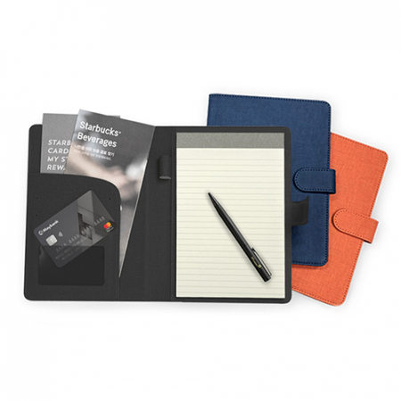 버클 칼라바인더 노트 볼펜 세트 (A5) #2