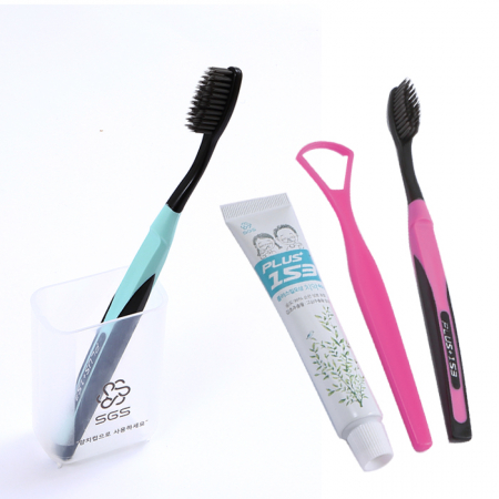 휴대용 덴탈키트 B, 치약+칫솔+혀크리너 #3