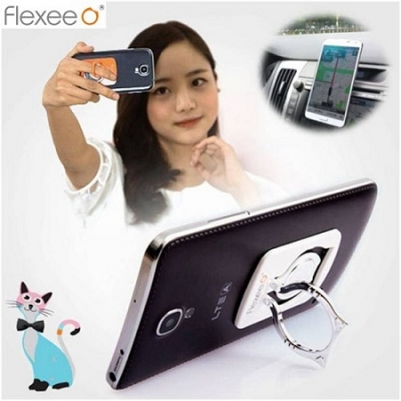 5 in 1 귀여운 고양이 플렉시오 스마트폰 거치대 #2
