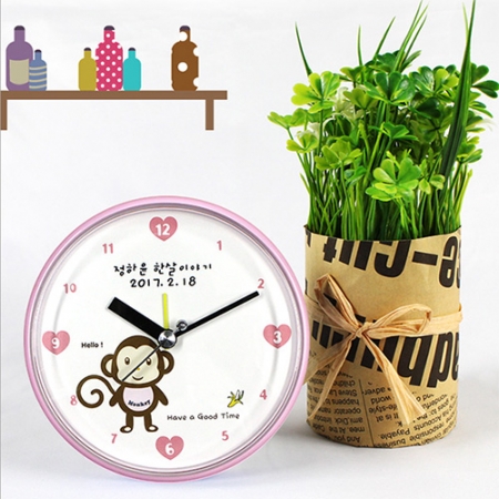 입체 탁상시계 #4