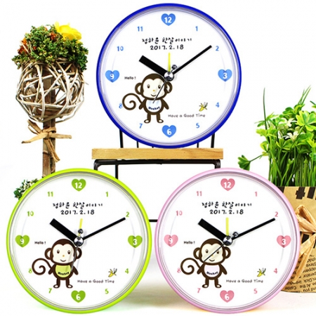 입체 탁상시계 #3