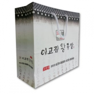 종이쇼핑백 7 220mm x 80mm x 200mm