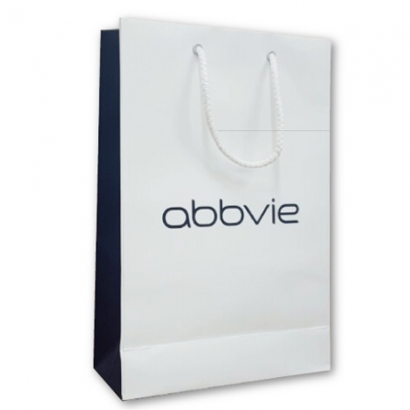 종이쇼핑백 8 220mm x 80mm x 370mm #3