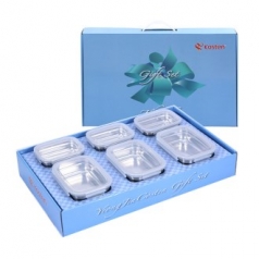 사각 스텐 밀폐용기 세트