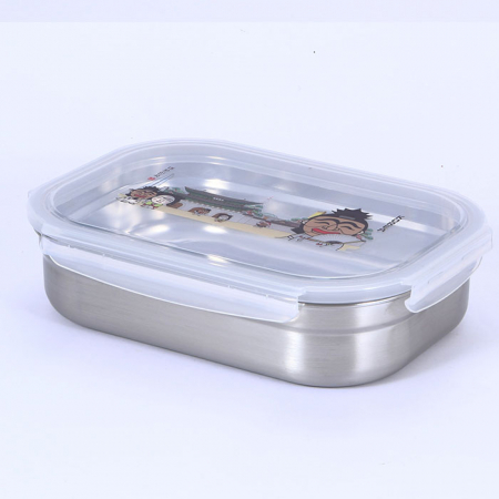 스텐 사각 밀폐용기 1300 #5