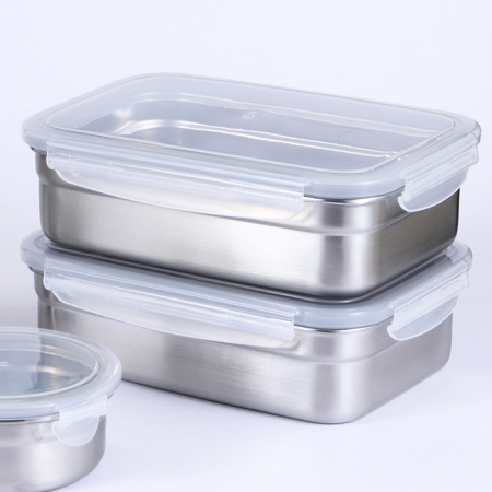 사각 스텐 밀폐용기 1700 #5