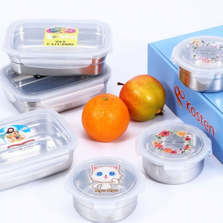 스텐 밀폐용기 세트 혼합6p #5