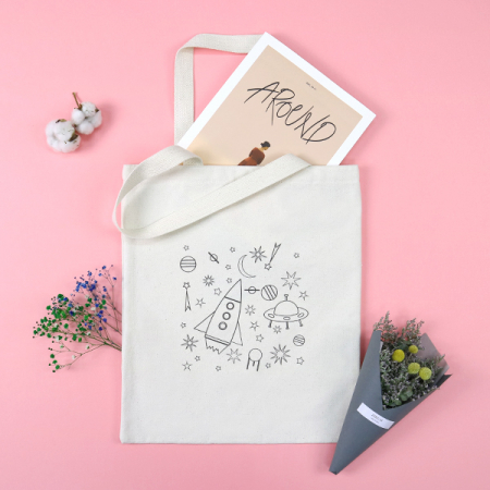 메이드유 에코백 기본형 미색 36 x 42 #2