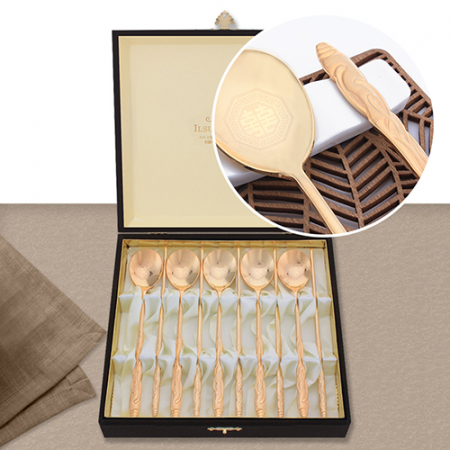 황금 산삼수저 5벌(1107-C) #2